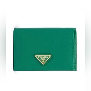 Small Prada Saffiano leather wallet